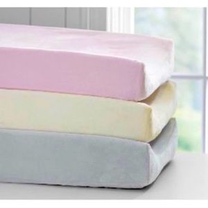 Pottery Barn Luxe Chamois Changing Pad Cover Pink